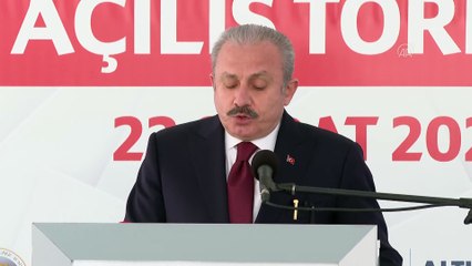 ANKARA - Şentop: 'Geç kalınmış olsa da 1995'ten sonra devletimizin anıtlara sahip çıkmaya başladığını söylemek gerekir'