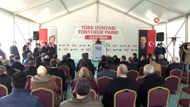 TBMM Başkanı Mustafa Şentop, 'Türk Dünyası Tonyukuk Parkı'nın açılışına katıldı