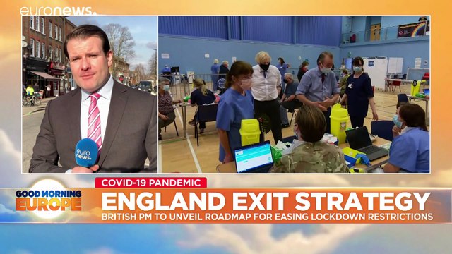British PM Boris Johnson to unveil England's roadmap out of lockdown