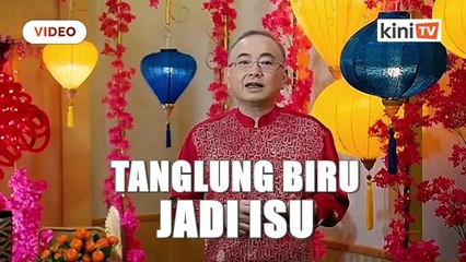 Tanglung biru video Tahun Baru Cina MOT cetus kontroversi