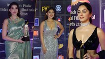 Celebs Spill Beauty At Dadasaheb Phalke Awards 2021