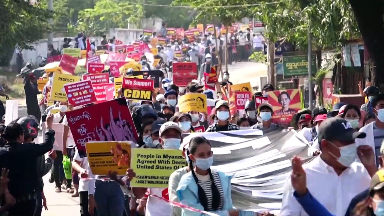 Neue Proteste und Generalstreik in Myanmar