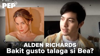 Ang tunay na dahilan kung bakit nagustuhan ni Alden Richards si Bea Alonzo