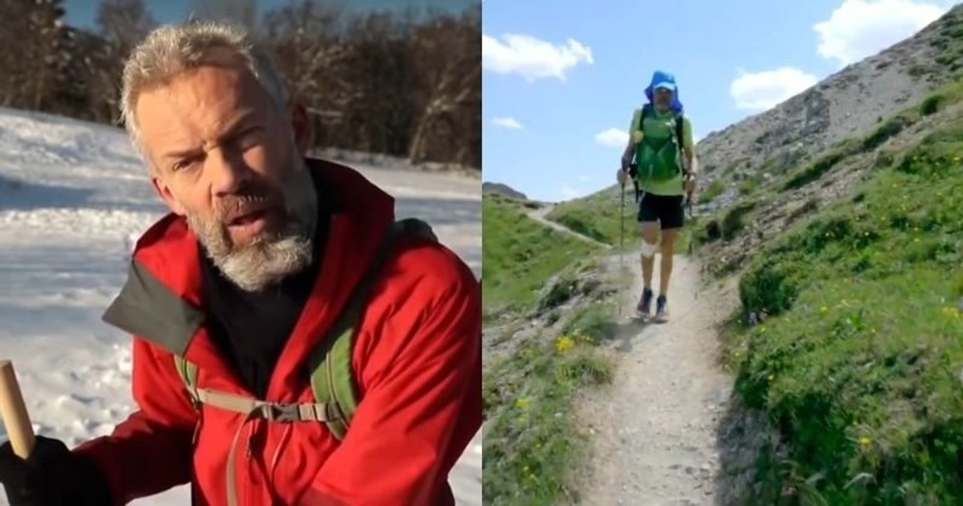 Atteint de la maladie de Parkinson, cet homme a parcouru plus de 1 000 km dans les Alpes, en trois mois