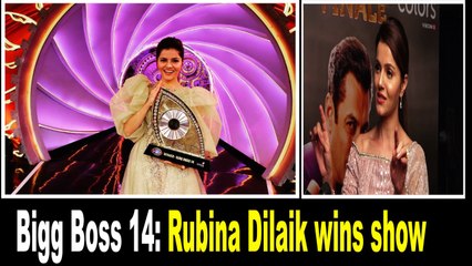 Bigg Boss 14- Rubina Dilaik wins show