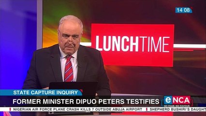 Former Minister Dipuo Peters tesifies at Zondo Commission