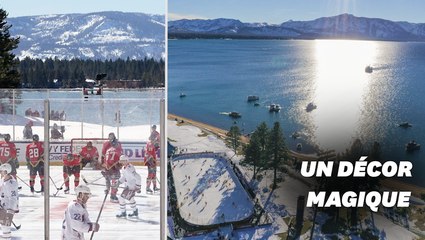 L’incroyable show de la NHL au bord d’un lac aux États-Unis