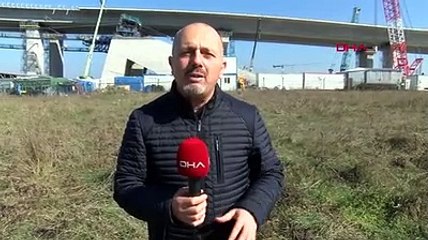 1915 Çanakkale Köprüsü ana kablolarının montajı başladı