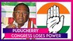 Puducherry: Congress Loses Power, Chief Minister V Narayanasamy Resigns, Blames BJP