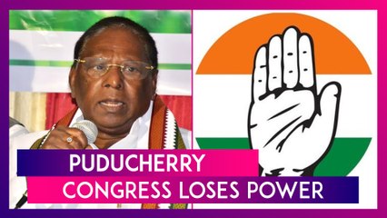 Puducherry: Congress Loses Power, Chief Minister V Narayanasamy Resigns, Blames BJP