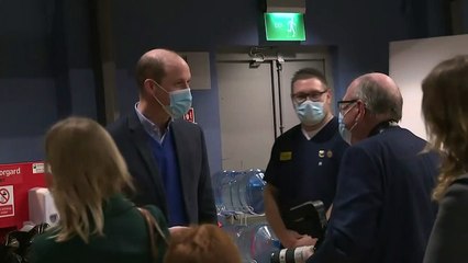 Prince William says Prince Philip 'is okay'