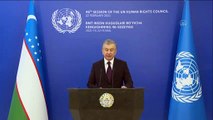 TAŞKENT - Özbekistan Cumhurbaşkanı Mirziyoyev: 'Demokratik reformlarımız yeni bir Özbekistan inşa etmeyi hedefliyor'