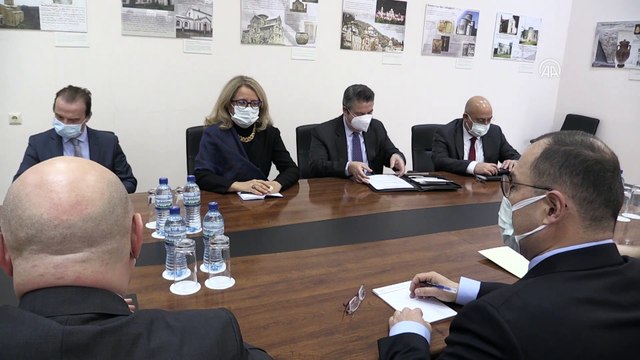 TİFLİS - Dışişleri Bakan Yardımcısı Önal Tiflis'te Gürcü mevkidaşıyla görüştü