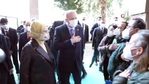 Cumhurbaşkanı Erdoğan, İzmir depreminin sembol isimlerinden minik Ayda ve ailesi ile görüştü