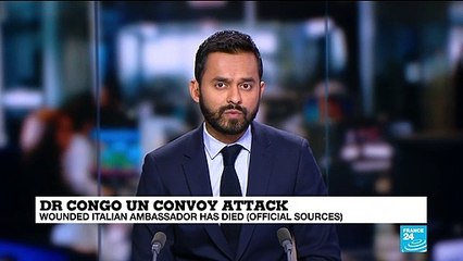 Italian ambassador killed in DR Congo attack