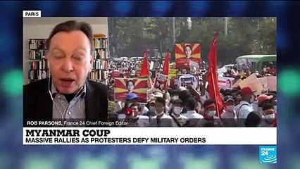 Huge crowds in Myanmar undeterred by worst day of violence