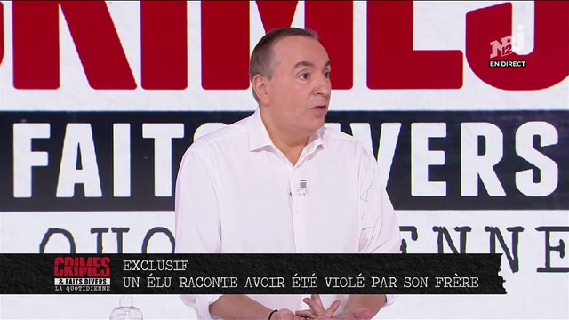 Dans Crimes et Faits Divers , Philippe Bouriachi, élu Europe Ecologie Les Verts, a raconté avoir été violé par son propre frère - VIDEO