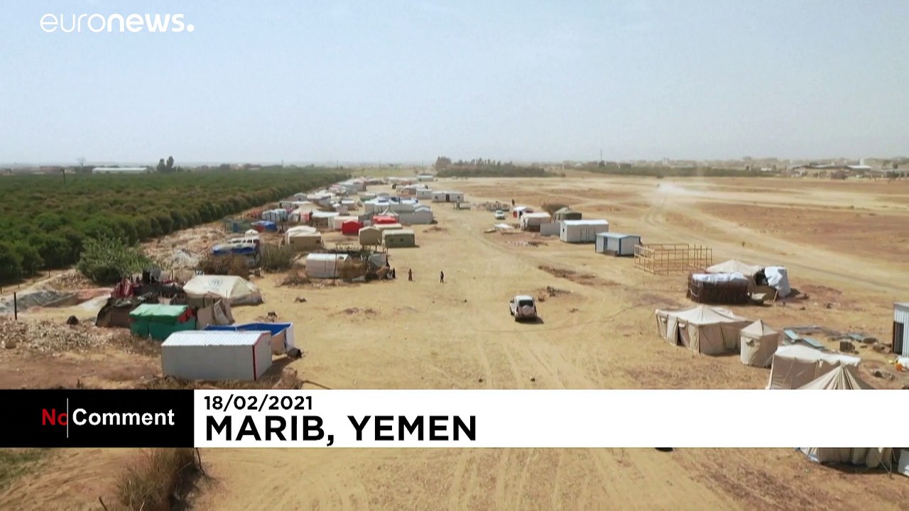 Yemenis displaced as push to capture city of Marib continues