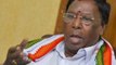 Narayanasamy blames BJP after Congress govt collapses in Puducherry