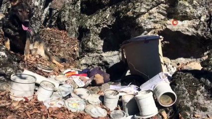 Tunceli’de Eren-7 Mercan-Munzur operasyonunda 2 sığınak imha edildi