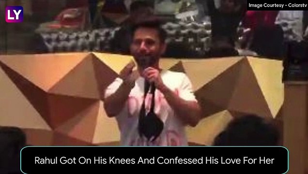 Bigg Boss 14: Rahul Vaidya Proposes To Girlfriend Disha Parmar On National Television On Her 26th Birthday; Heres How She Reacts