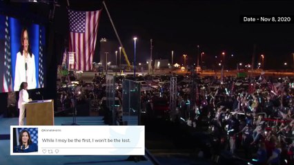 Kamala Harris Winning Address: ‘I May Be The First, But Wont Be The Last Says First Woman Vice President-Elect, United States