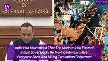 Tribunal Rules India Cant Prosecute Italian Marines In 2012 Fishermen Killing Case Due To Immunity