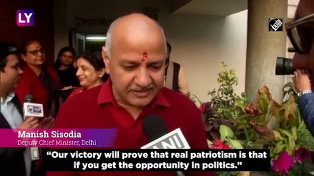 Manish Sisodia Is ‘Confident Of AAPs Win As Counting Of Votes Takes Place In Delhi