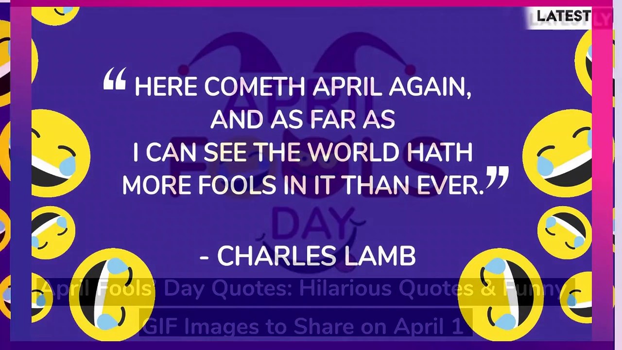 April Fools Day 2019: Share These Hilarious Quo...