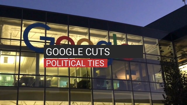 Google Cuts Political Ties