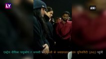 Deepika Padukone पहुंचीं JNU, Kanhaiya Kumar-Aishe Ghosh के साथ आईं नज़र