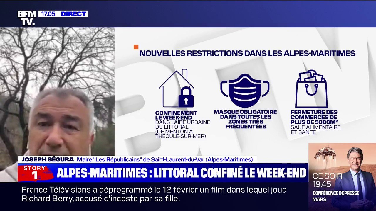 Alpes-Maritimes: pour le maire de Saint-Laurent-du-Var, "la politique vaccinale est un échec"