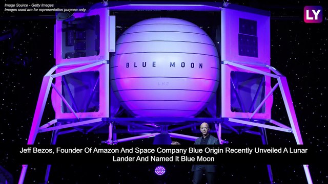 Jeff Bezos Unveils Moon Lander Concept Spacecraft Called Blue Moon