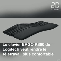 On a testé le clavier ergonomique ERGO K860 de Logitech