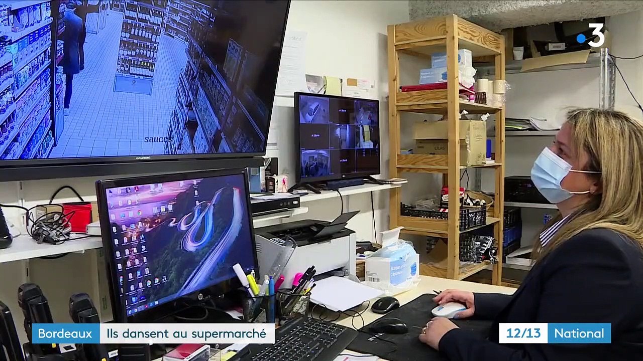 Bordeaux : un couple de danseurs transforme une supérette en dancefloor