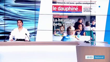 Alimentation : à Lyon, les agriculteurs manifestent contre le menu sans viande
