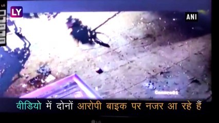 Ajmer में दो व्यक्तियों ने नष्ट की Mahatma Gandhi की मूर्ति, CCTV में घटना कैद