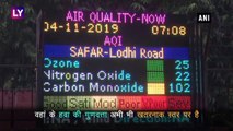 Delhi Air Quality: Delhi-NCR में फैली Smog की मोटी चादर, प्रदूषण 'खतरनाक' स्तर पर