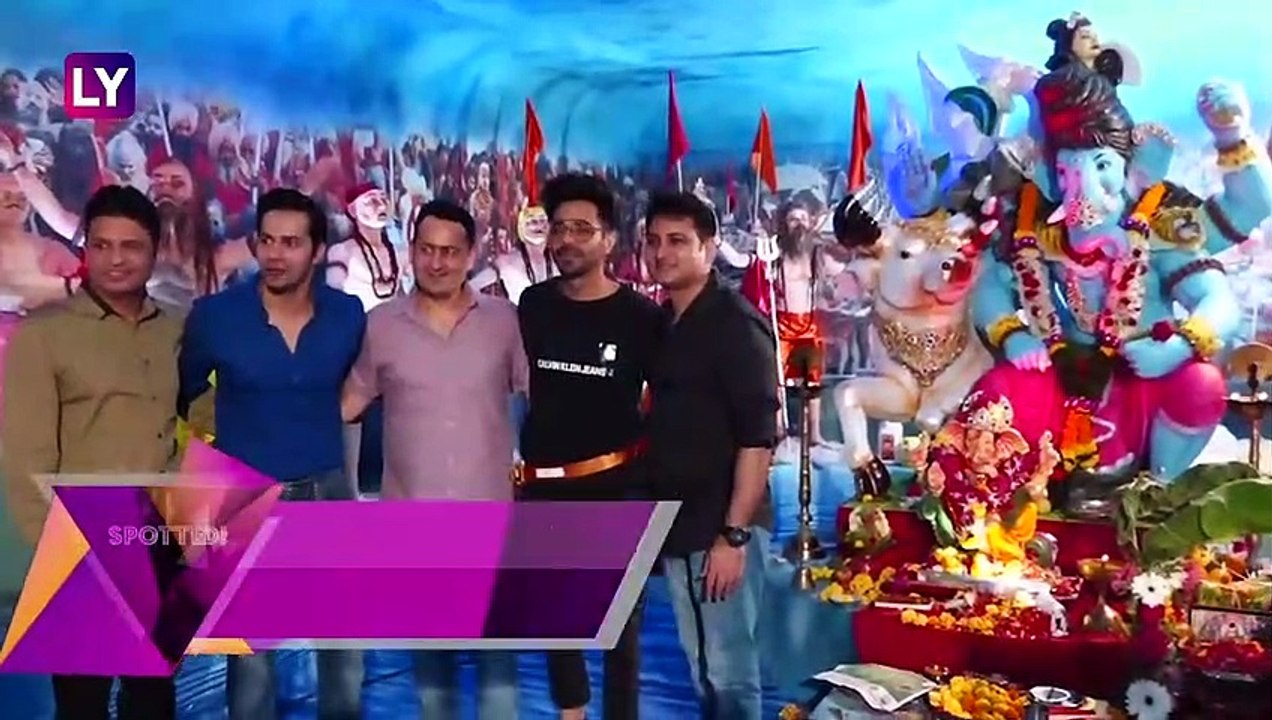 Bollywood Celebs Spotted: Varun Dhawan ने लिया बप्पा का आशीर्वाद,Arjun Rampal गर्लफ्रेंड के साथ दिखे