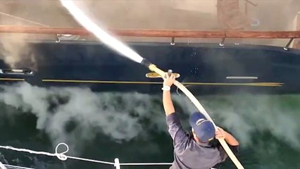 Malaisie: destin tragique pour le Phocéa, ancien yacht de Bernard Tapie