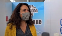 Ouverture du centre de vaccination à Liege Airport: interview de Christie Morreale