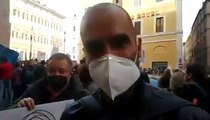 Protesta dei ristoratori toscani a Montecitorio