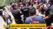 Cercado de Lima: ambulantes atacan a fiscalizadores y dejan 10 heridos