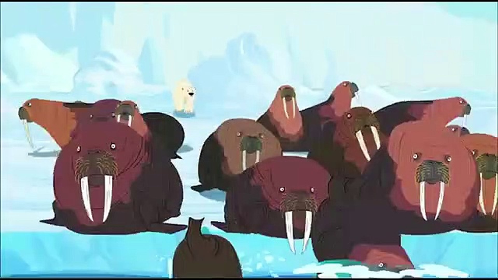 Animated Dancing Walrus