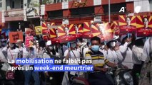 Birmanie: des centaines de milliers de manifestants, malgré les menaces de la junte