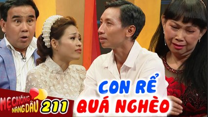 Mẹ Chồng Nàng Dâu Tập 211 | Chàng rể GẦY GÒ ĐEN NHẺM, nghèo khổ khiến mẹ vợ KHÓC NGẤT ngay trên tivi