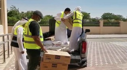 بالفيديو.. 200 أسرة من ذوي المتعثرين مالياً تستفيد من المير الرمضاني