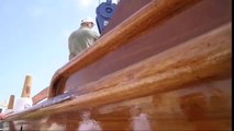 بالفيديو.. «سفينة البوم» تعود إلى الدوار بعد صيانتها في رأس الخيمة