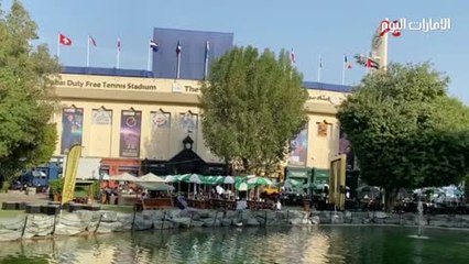 بالفيديو: نجوم التنس العالمي يعلنون التحدي قبل ضربة بداية "تنس دبي" للرجال 2020