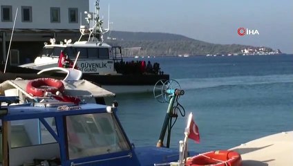 Dikili'de 35 düzensiz göçmen yakalandı